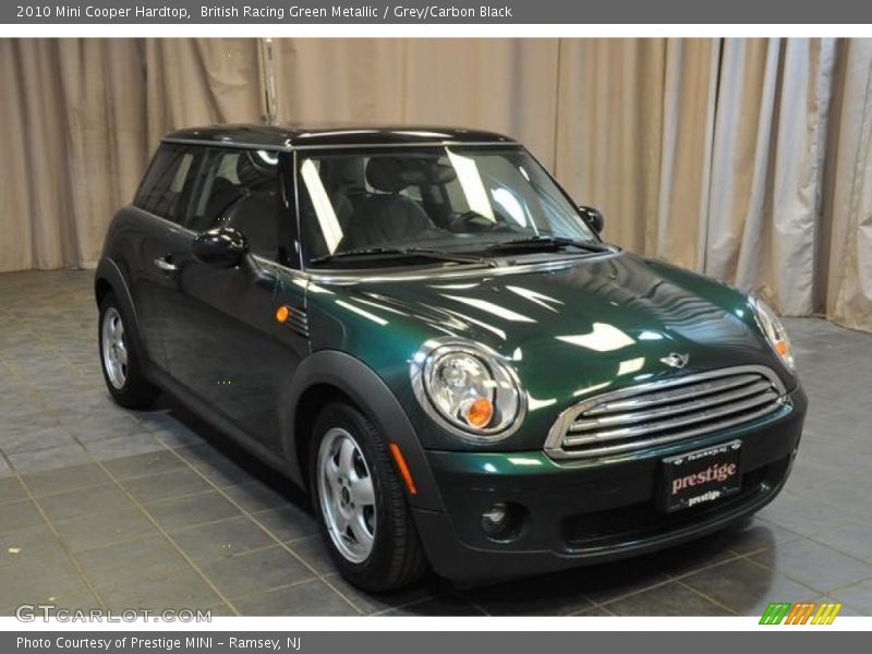 British Racing Green Metallic / Grey/Carbon Black 2010 Mini Cooper Hardtop