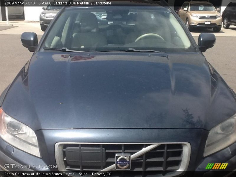 Barrents Blue Metallic / Sandstone 2009 Volvo XC70 T6 AWD