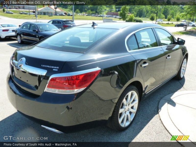 Carbon Black Metallic / Ebony 2011 Buick LaCrosse CXS