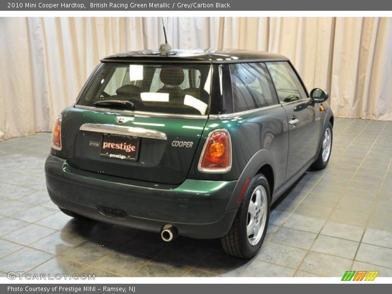 British Racing Green Metallic / Grey/Carbon Black 2010 Mini Cooper Hardtop