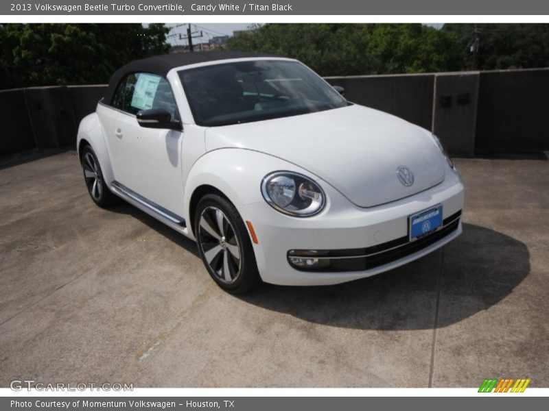 Candy White / Titan Black 2013 Volkswagen Beetle Turbo Convertible