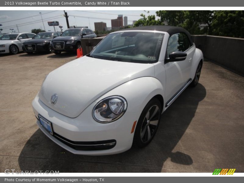 Candy White / Titan Black 2013 Volkswagen Beetle Turbo Convertible