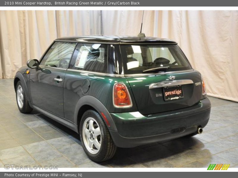 British Racing Green Metallic / Grey/Carbon Black 2010 Mini Cooper Hardtop