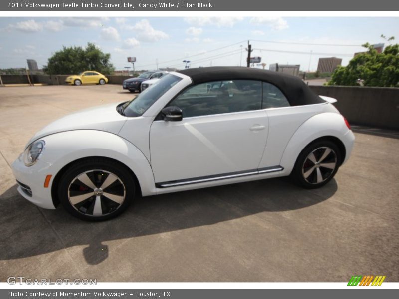 Candy White / Titan Black 2013 Volkswagen Beetle Turbo Convertible