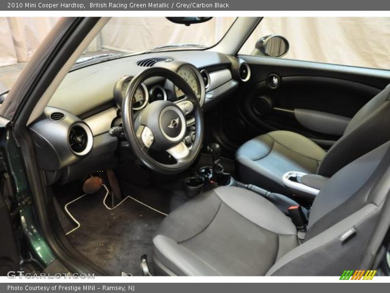 British Racing Green Metallic / Grey/Carbon Black 2010 Mini Cooper Hardtop