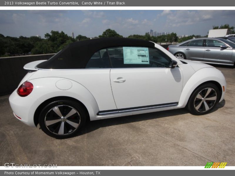 Candy White / Titan Black 2013 Volkswagen Beetle Turbo Convertible