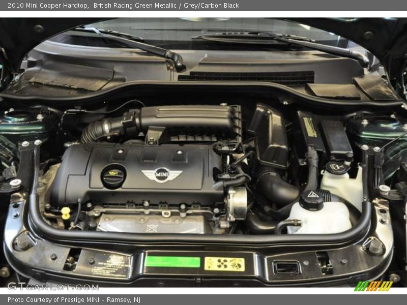 British Racing Green Metallic / Grey/Carbon Black 2010 Mini Cooper Hardtop