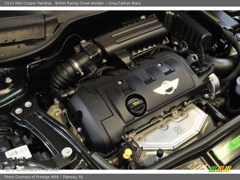 British Racing Green Metallic / Grey/Carbon Black 2010 Mini Cooper Hardtop