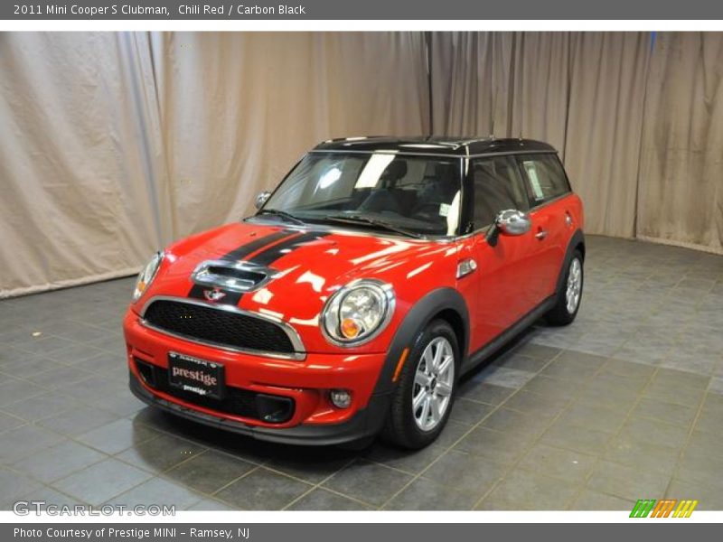 Chili Red / Carbon Black 2011 Mini Cooper S Clubman