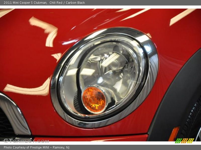 Chili Red / Carbon Black 2011 Mini Cooper S Clubman
