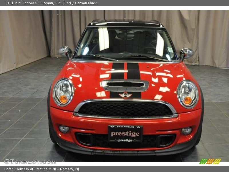 Chili Red / Carbon Black 2011 Mini Cooper S Clubman