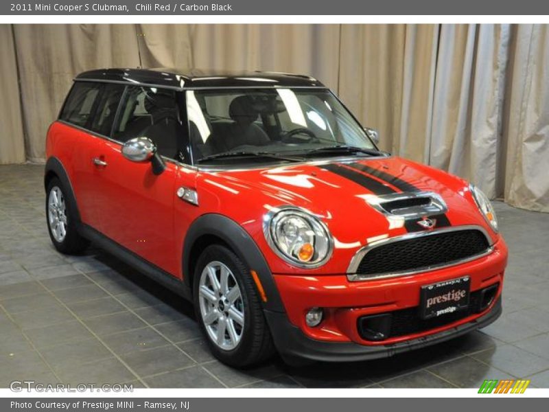Chili Red / Carbon Black 2011 Mini Cooper S Clubman