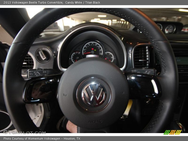 Candy White / Titan Black 2013 Volkswagen Beetle Turbo Convertible
