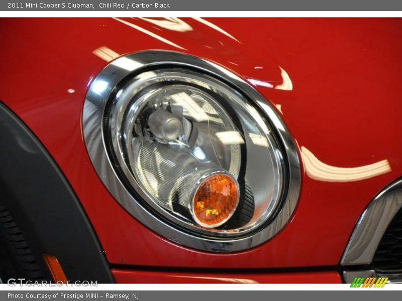 Chili Red / Carbon Black 2011 Mini Cooper S Clubman