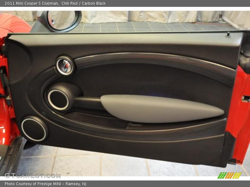 Chili Red / Carbon Black 2011 Mini Cooper S Clubman