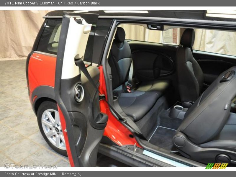 Chili Red / Carbon Black 2011 Mini Cooper S Clubman