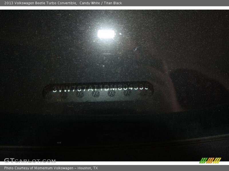 Candy White / Titan Black 2013 Volkswagen Beetle Turbo Convertible