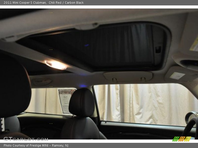 Chili Red / Carbon Black 2011 Mini Cooper S Clubman