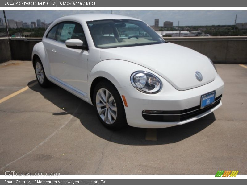 Candy White / Beige 2013 Volkswagen Beetle TDI