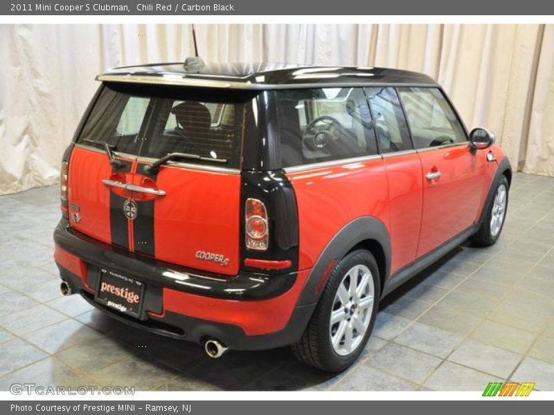 Chili Red / Carbon Black 2011 Mini Cooper S Clubman
