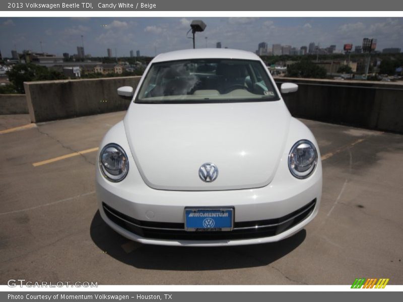 Candy White / Beige 2013 Volkswagen Beetle TDI