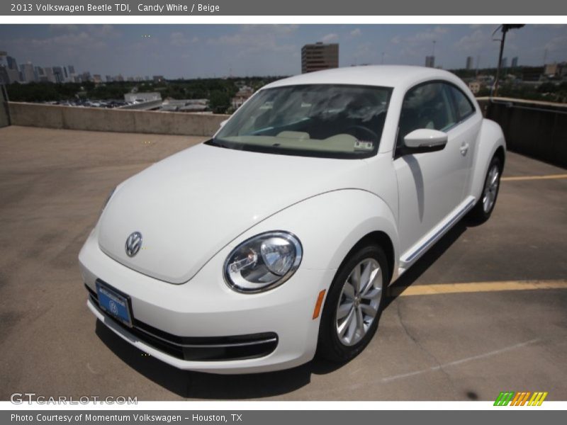 Candy White / Beige 2013 Volkswagen Beetle TDI