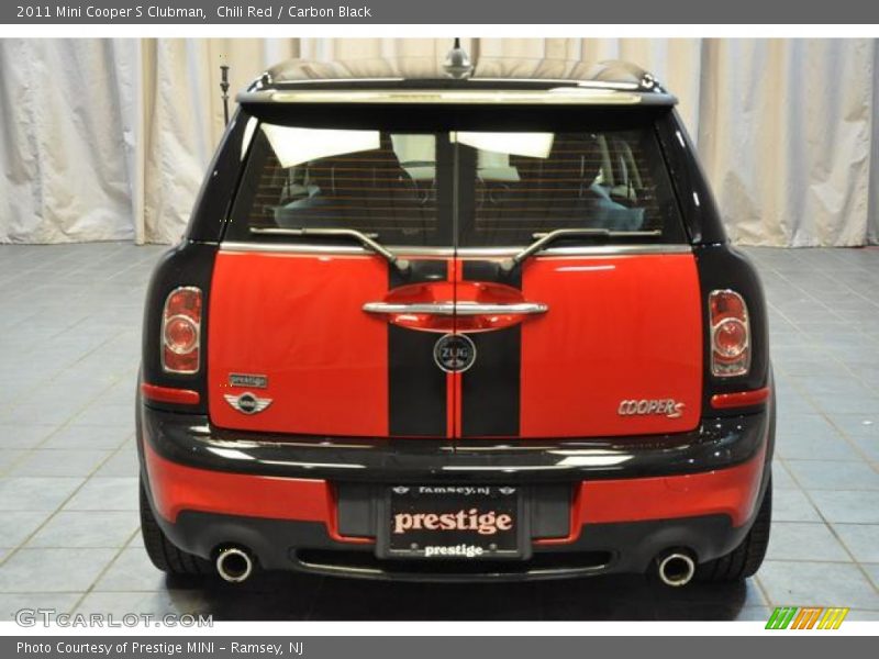 Chili Red / Carbon Black 2011 Mini Cooper S Clubman