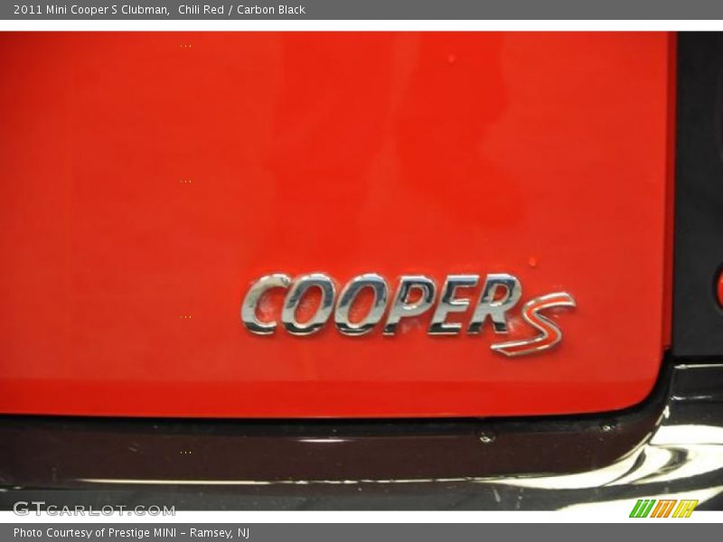 Chili Red / Carbon Black 2011 Mini Cooper S Clubman