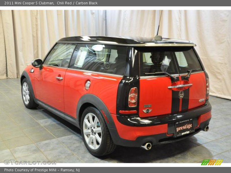 Chili Red / Carbon Black 2011 Mini Cooper S Clubman