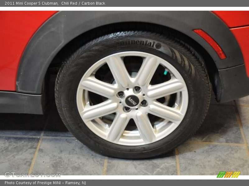 Chili Red / Carbon Black 2011 Mini Cooper S Clubman
