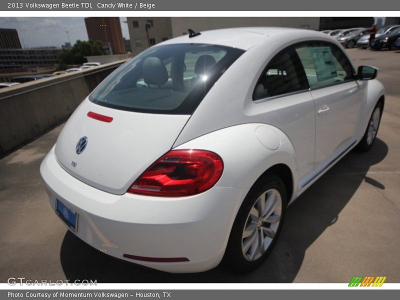 Candy White / Beige 2013 Volkswagen Beetle TDI