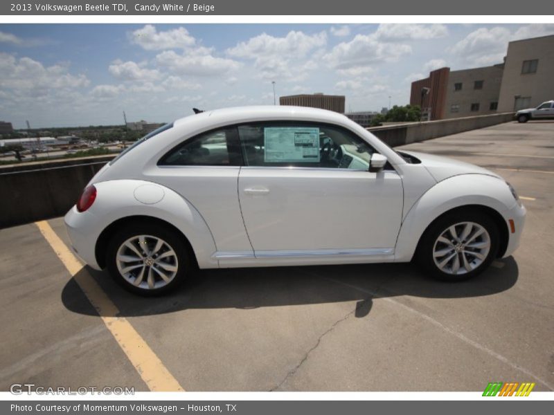 Candy White / Beige 2013 Volkswagen Beetle TDI
