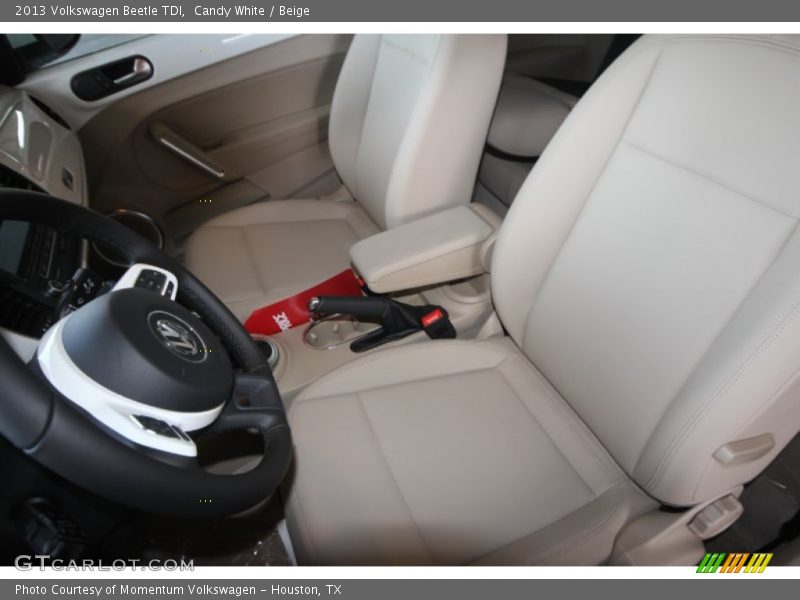 Candy White / Beige 2013 Volkswagen Beetle TDI