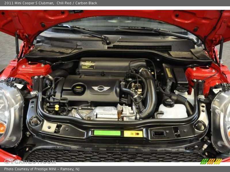 Chili Red / Carbon Black 2011 Mini Cooper S Clubman