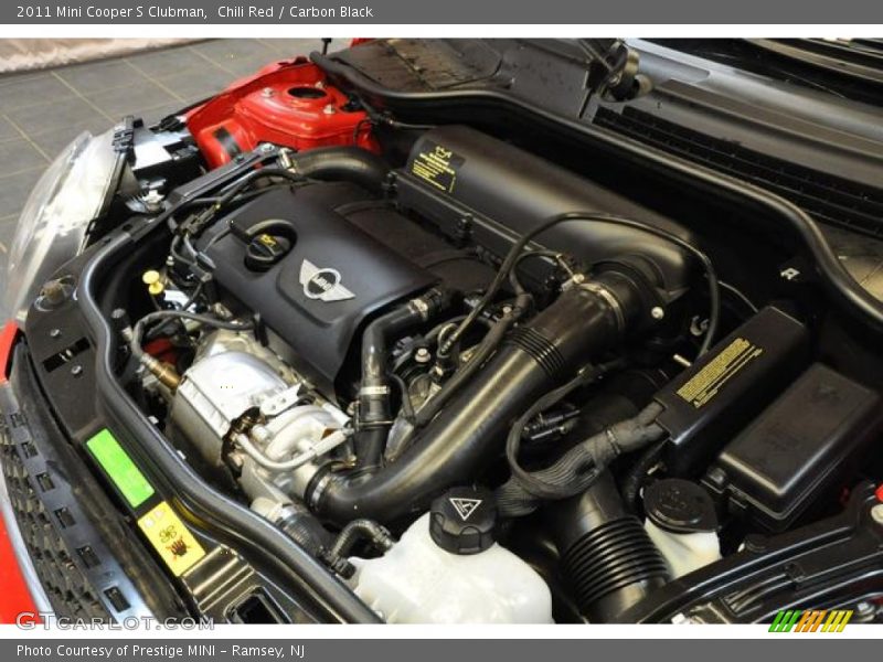 Chili Red / Carbon Black 2011 Mini Cooper S Clubman