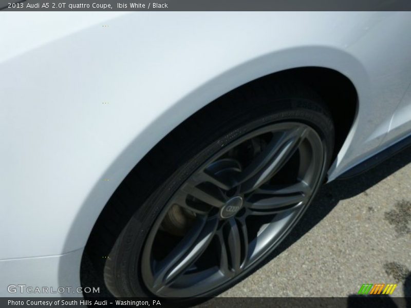 Ibis White / Black 2013 Audi A5 2.0T quattro Coupe