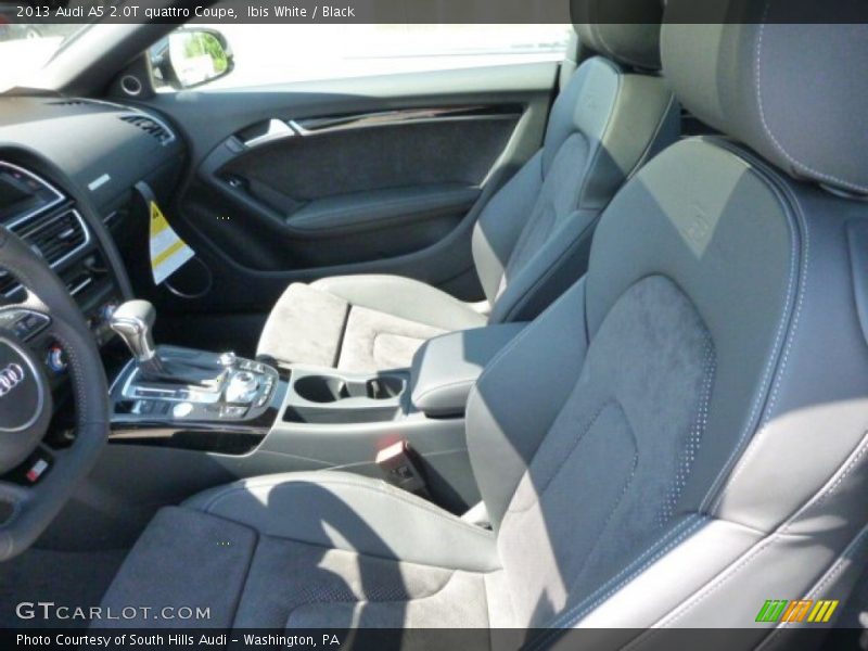 Front Seat of 2013 A5 2.0T quattro Coupe
