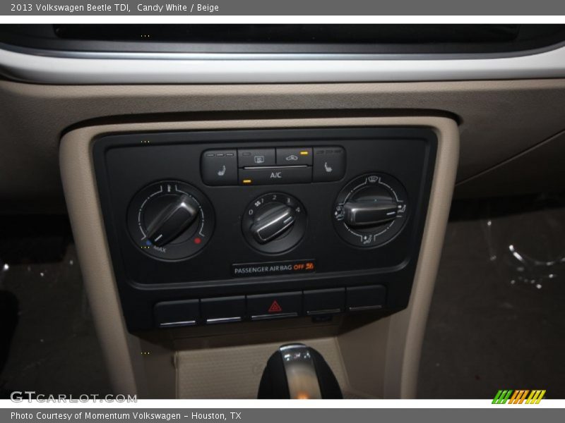 Candy White / Beige 2013 Volkswagen Beetle TDI