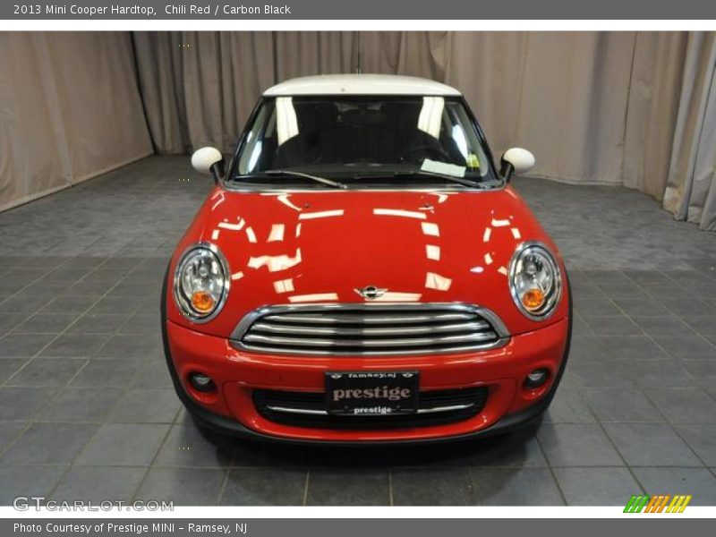 Chili Red / Carbon Black 2013 Mini Cooper Hardtop