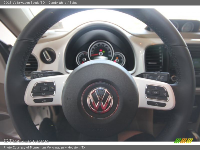 Candy White / Beige 2013 Volkswagen Beetle TDI