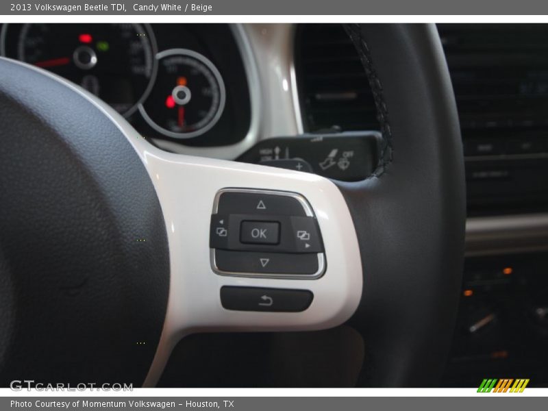 Candy White / Beige 2013 Volkswagen Beetle TDI