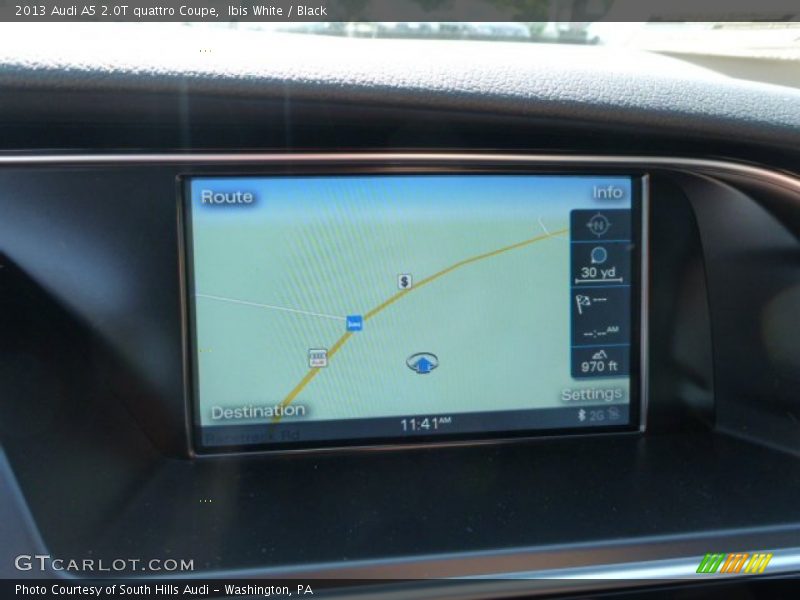 Ibis White / Black 2013 Audi A5 2.0T quattro Coupe