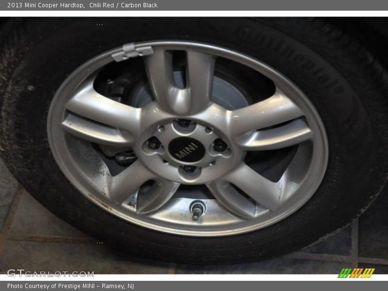Chili Red / Carbon Black 2013 Mini Cooper Hardtop