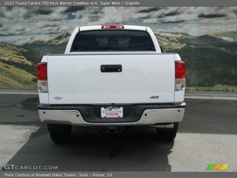 Super White / Graphite 2013 Toyota Tundra TRD Rock Warrior CrewMax 4x4