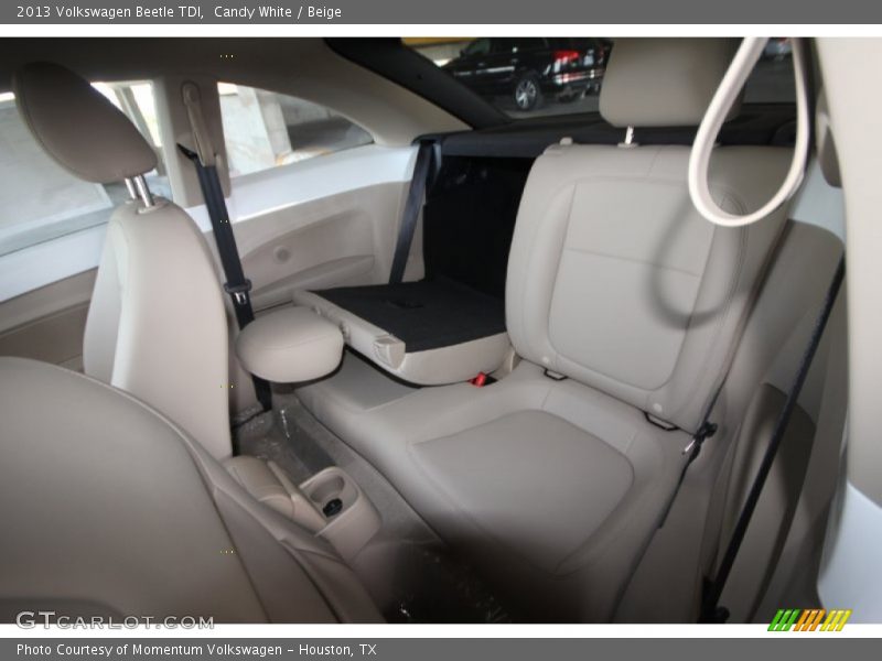 Candy White / Beige 2013 Volkswagen Beetle TDI
