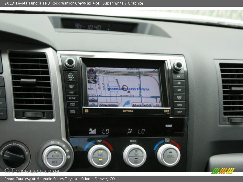 Super White / Graphite 2013 Toyota Tundra TRD Rock Warrior CrewMax 4x4