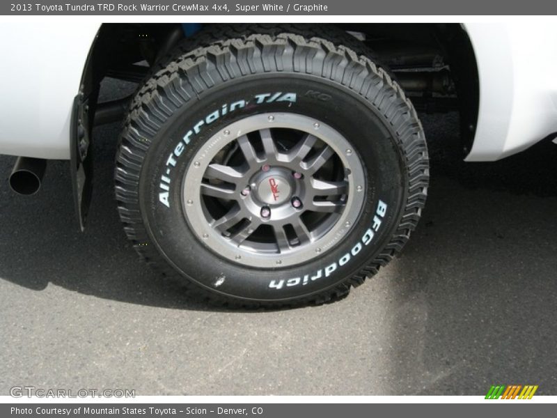 Super White / Graphite 2013 Toyota Tundra TRD Rock Warrior CrewMax 4x4