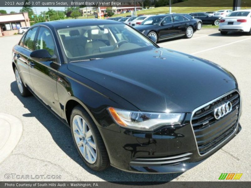 Front 3/4 View of 2013 A6 3.0T quattro Sedan
