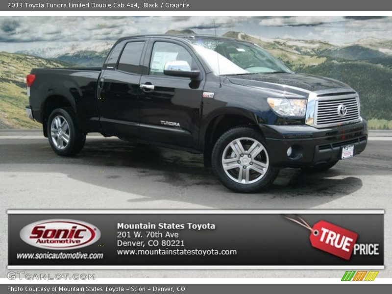 Black / Graphite 2013 Toyota Tundra Limited Double Cab 4x4