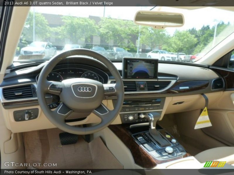 Dashboard of 2013 A6 3.0T quattro Sedan